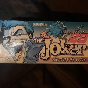 The Joker Kenny Irwin Collectible Box NASCAR car
